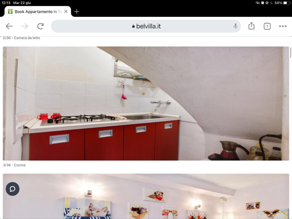 タオルミーナ Casa Patriciaヴィラ エクステリア 写真